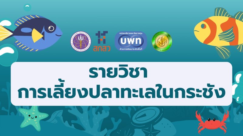 การเลี้ยงปลาทะเลในกระชัง